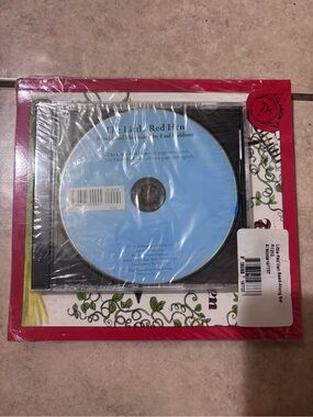 The Little Red Hen Read-Along Set - Red/Cream 4 books and 1 CD